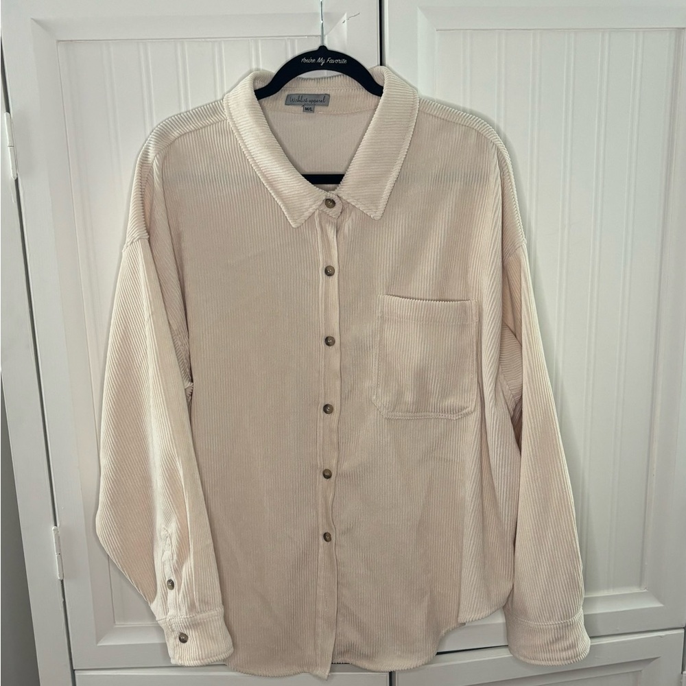 Corduroy shirt